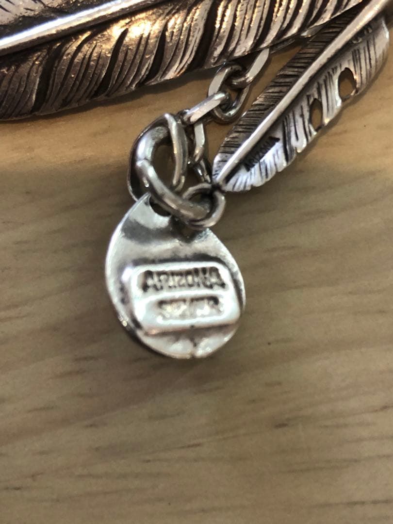 アリゾナフリーダム フェザー ネックレス チェーン全長54cm - メルカリ