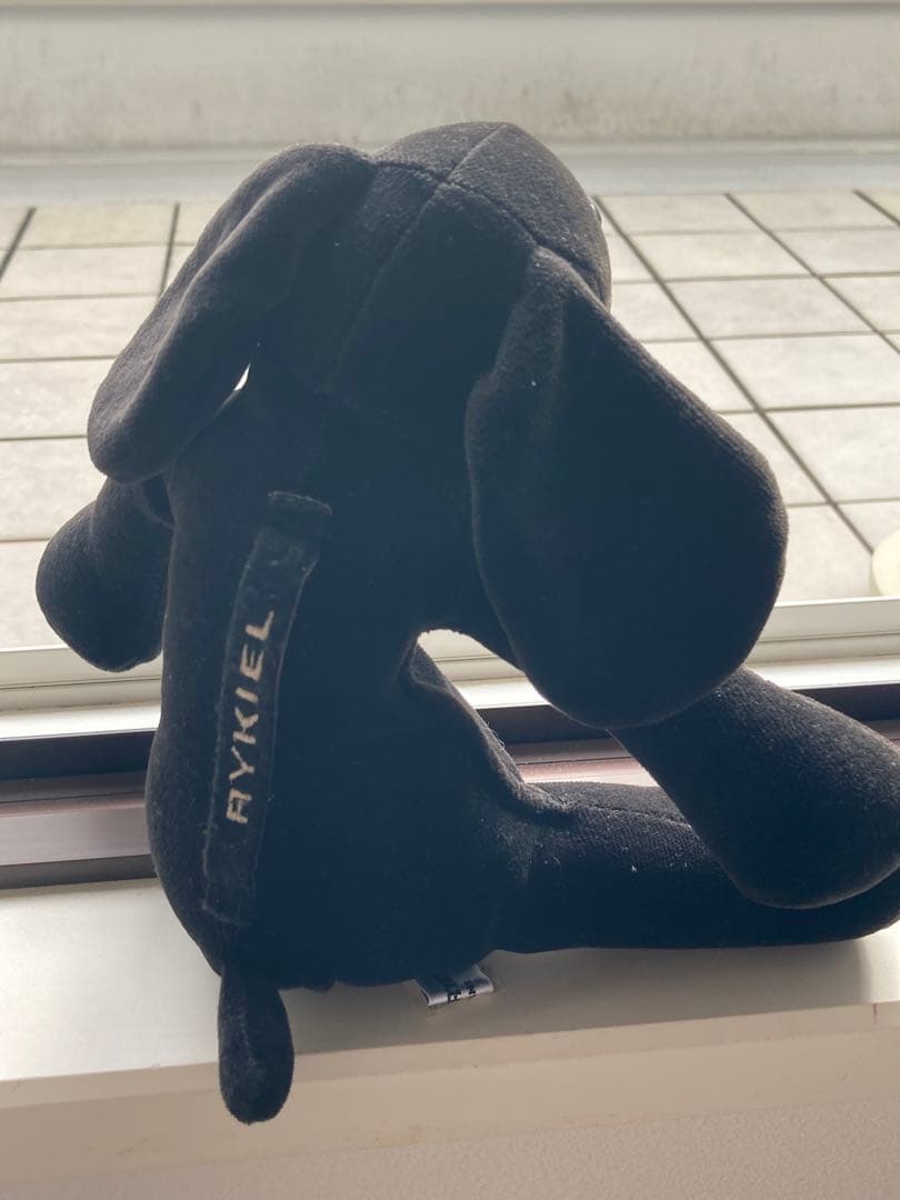 Rykiel 黒い犬のぬいぐるみ - ぬいぐるみセール