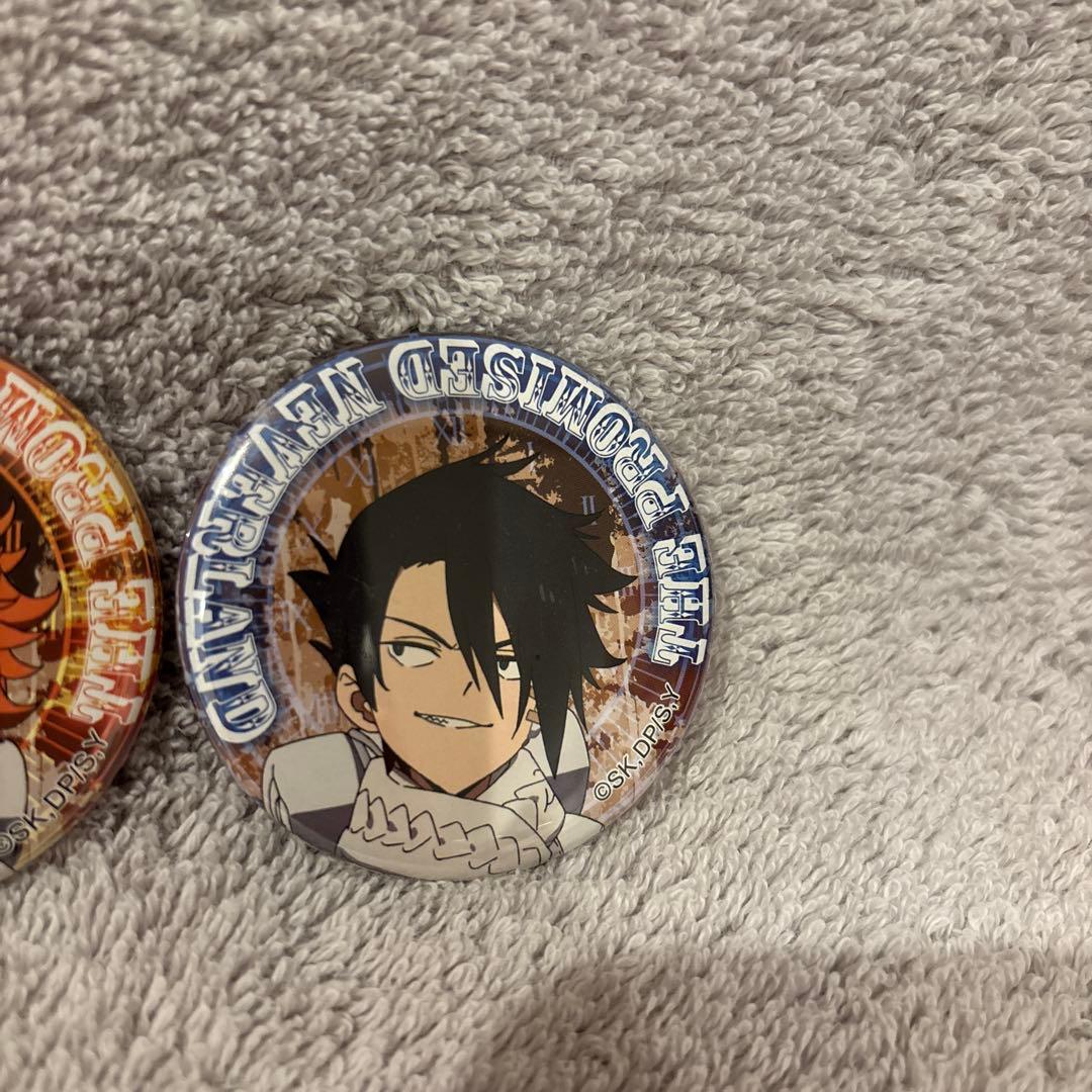 約束のネバーランド 缶バッジ 3個セット - メルカリ