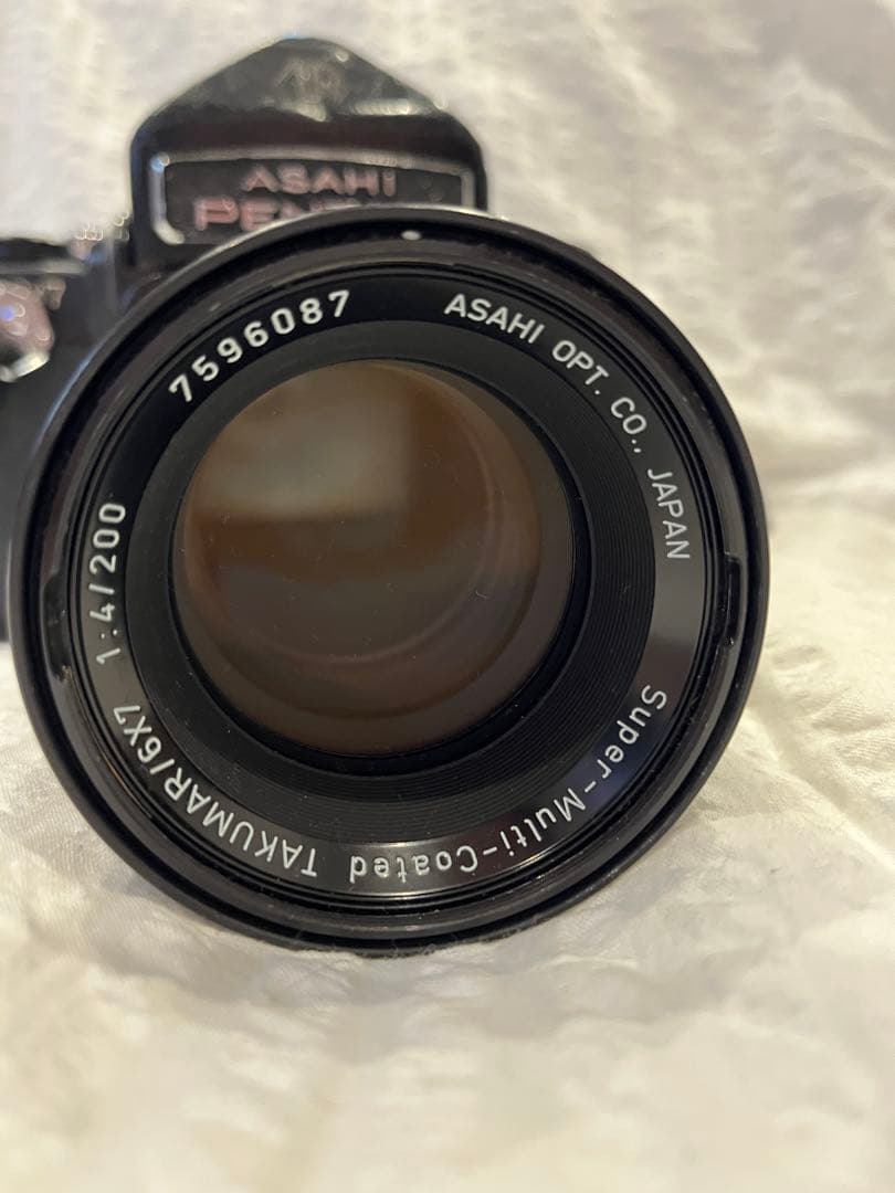 ASAHI PENTAX 6×7フィルムカメラ 200mmレンズ付き