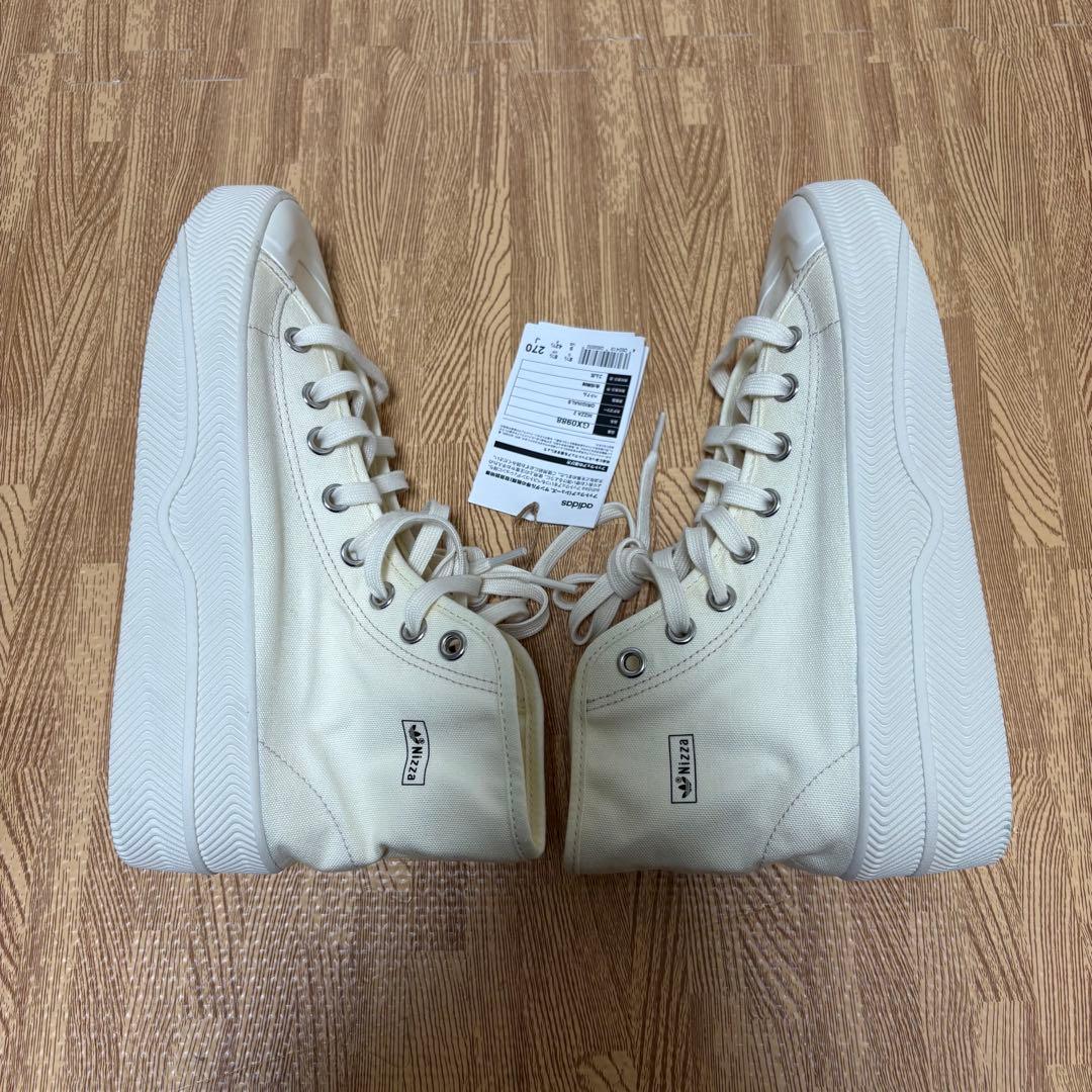 adidas Nizza2 KJ着用モデル ハイカット 厚底 スニーカー - メルカリ