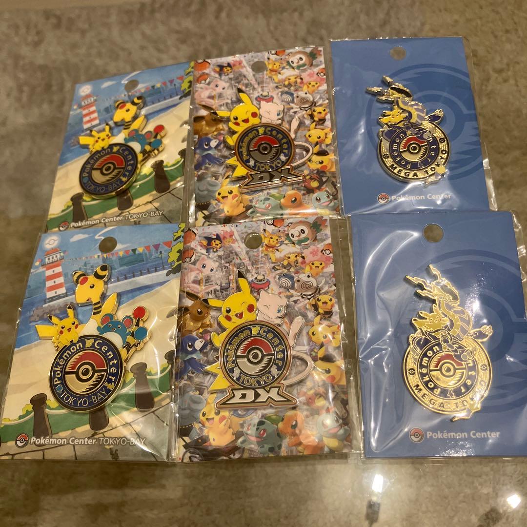 ポケモンセンター 限定ピンズ 6点セット - メルカリ