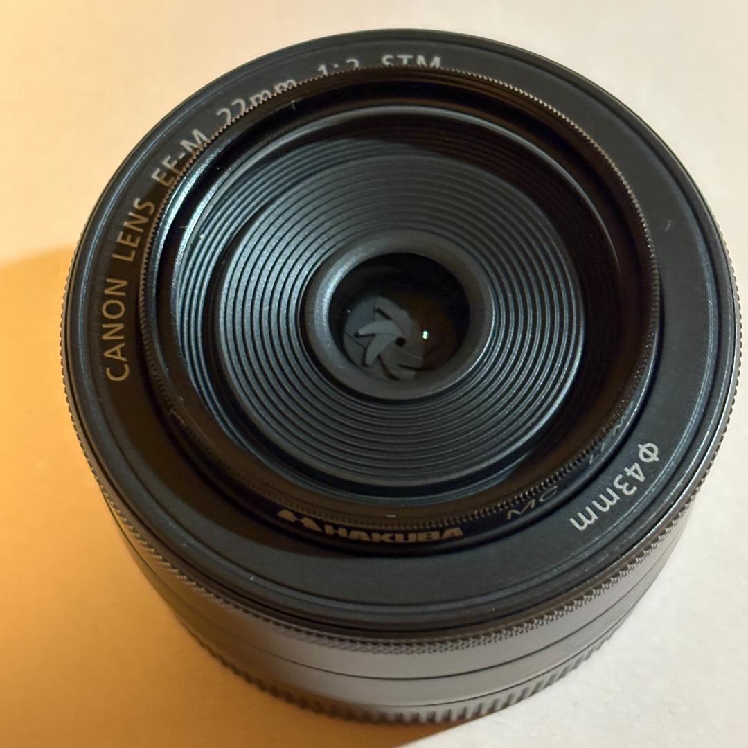 値下げ EF-M18-55mm F3.5-5.6EF-M22mm F2