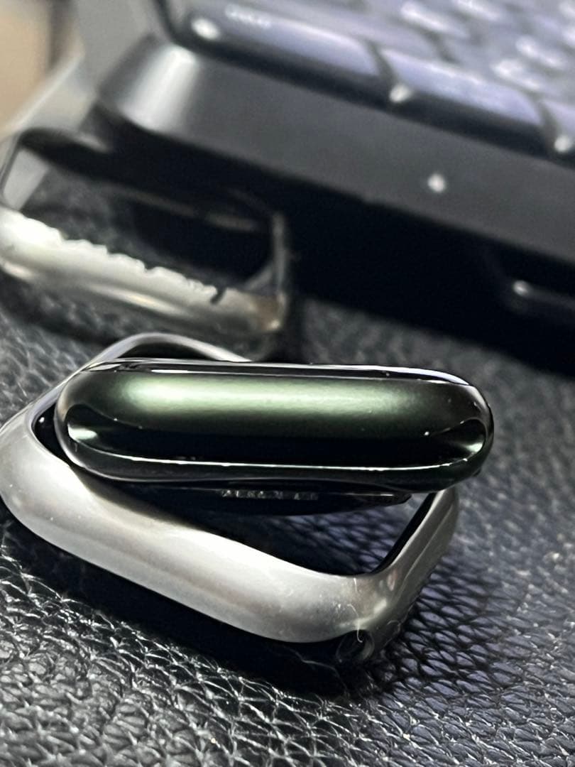 Apple Watch 7 GPS 45mm グリーン バンド14本ケース3個