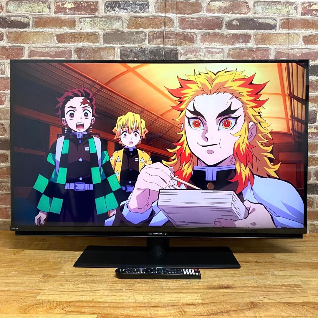 シャープ 43V型 4K液晶テレビ AQUOS 4T-C43DL1 動画アプリ○