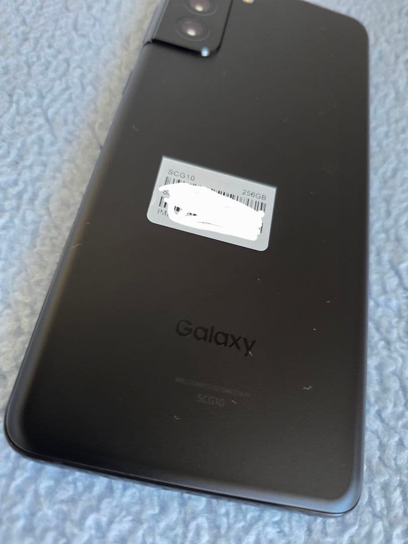 【au】Samsung Galaxy S21+ 5G ブラック本体　SIMフリー