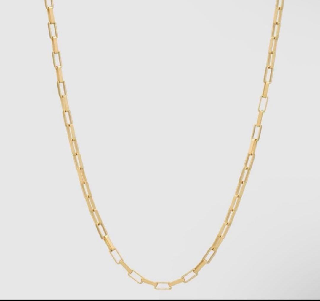 【美品】《大セール》TOM WOODネックレス Gold 20.5インチ