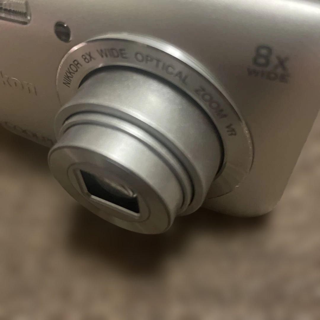 Nikon デジカメ　クールピクス　S3700 シルバー　中古簡易動作