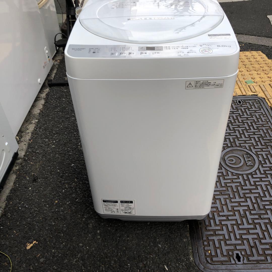 SHARP 洗濯機　6k 2018年製 ES-GV9J | 洗濯機：シャープ