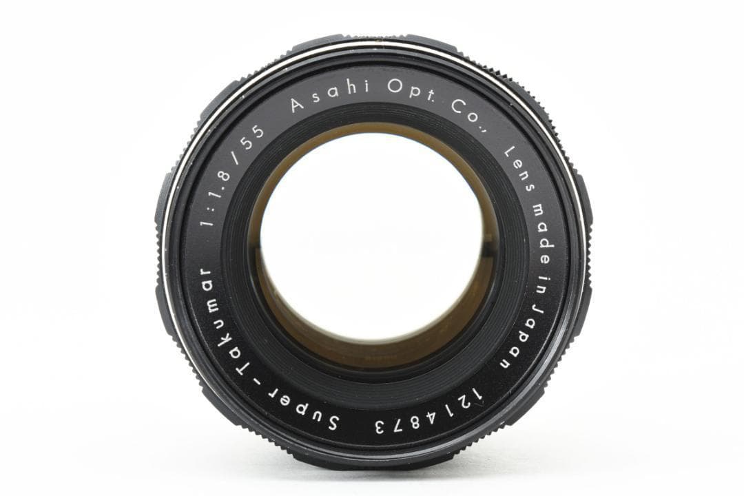 ☆前期型☆ Super Takumar 55mm F1.8 フード付 F0115
