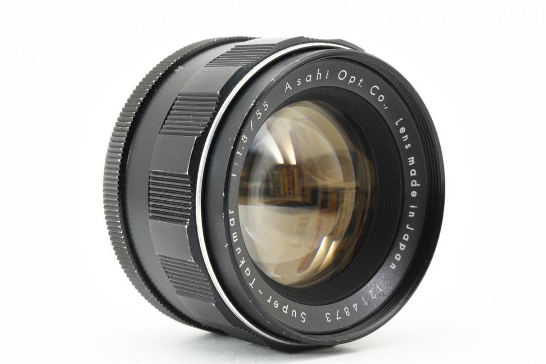 ☆前期型☆ Super Takumar 55mm F1.8 フード付 F0115