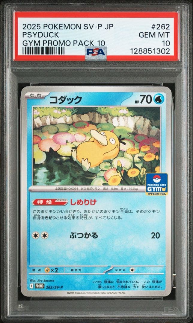 PSA10】コダック ジムプロモ しめりけ 連番