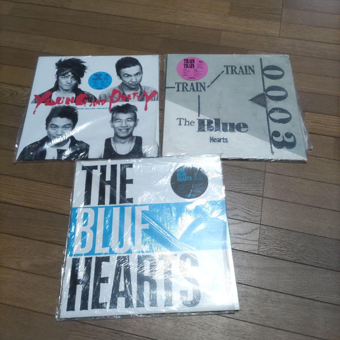 The Blue Hearts　ザ・ブルーハーツ レコード3枚セット ザ・ブルーハーツ アナログレコード3点セット THE BLUE HEARTS - メルカリ