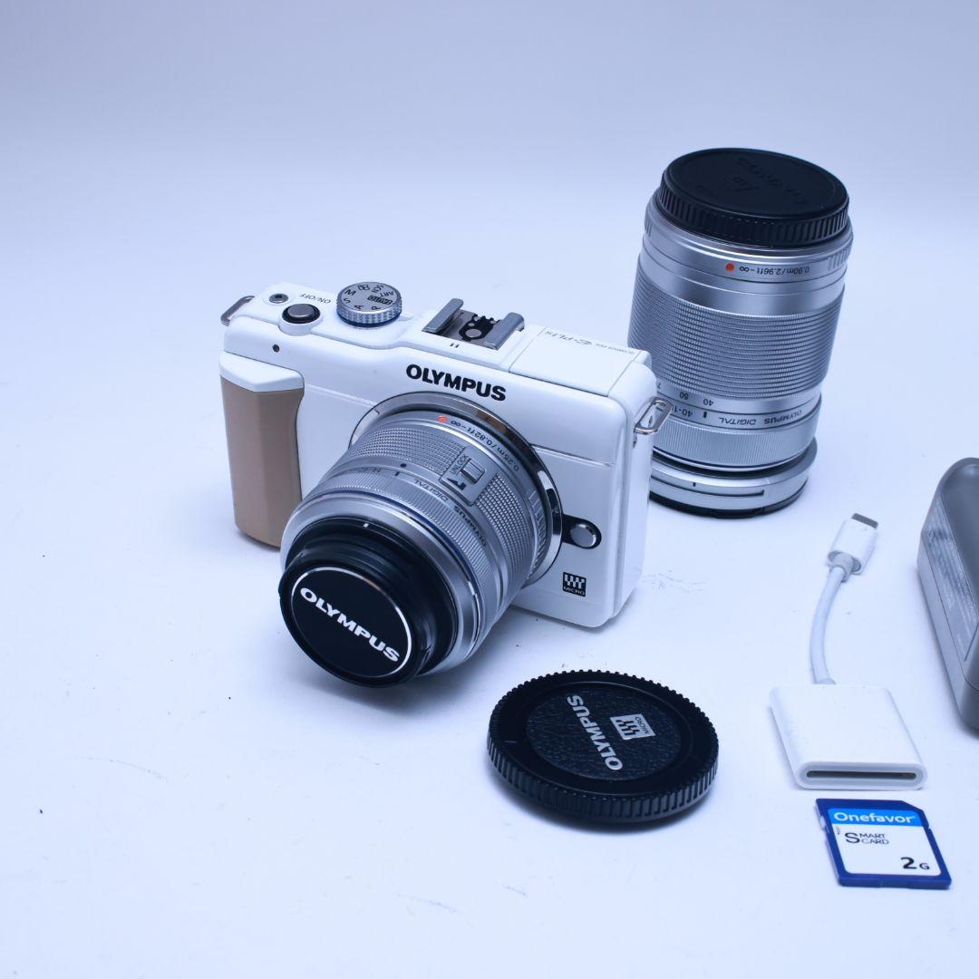 スマホ転送可 OLYMPUS PEN Mini E-PL1s　ミラーレス
