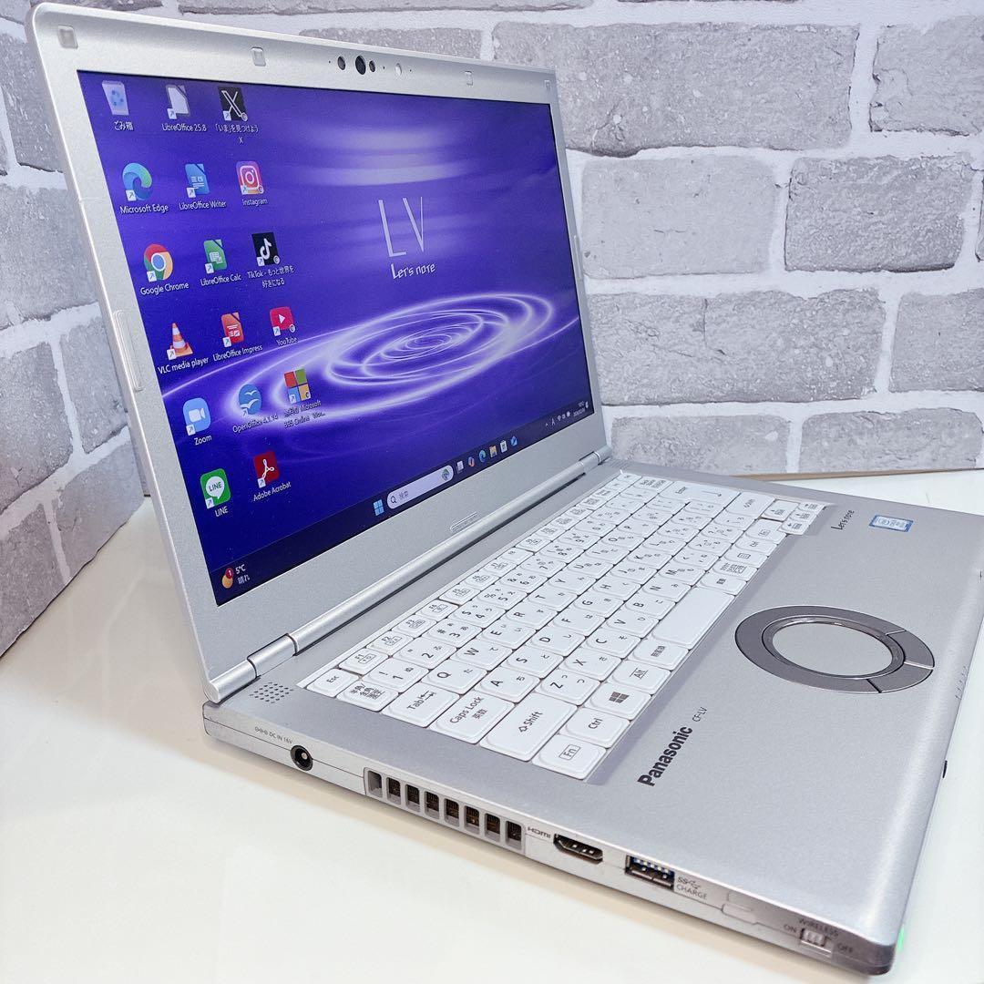 レッツノート SSD 初期設定済 Windows11 第8世代 ノートパソコン