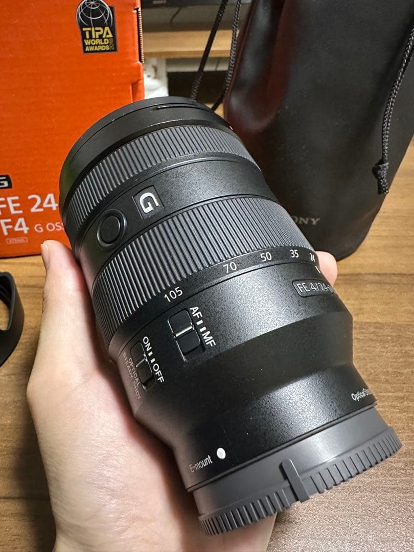 SONY FE 24-105mm F4 G OSS ズームレンズ【美品】
