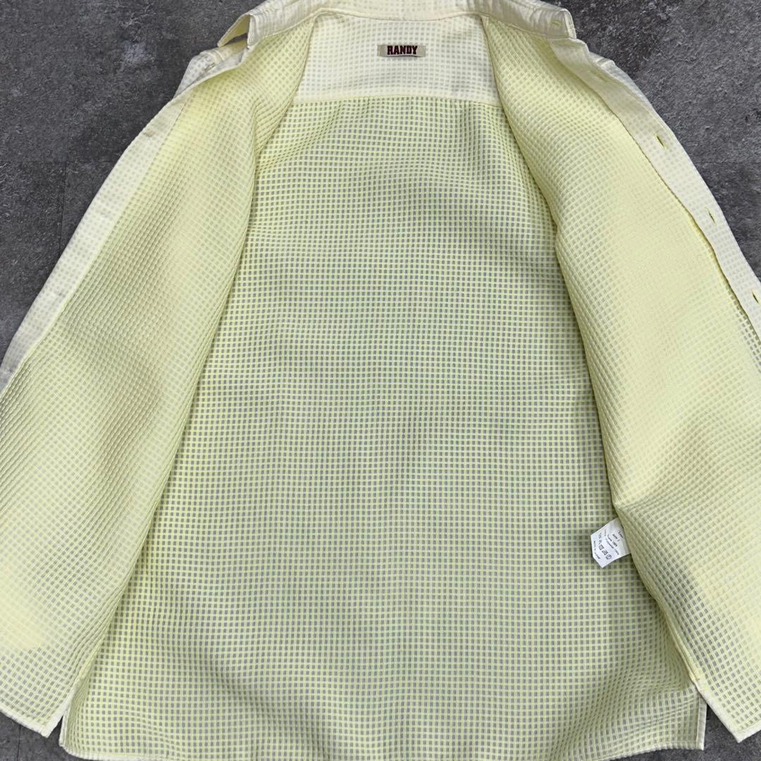 22SS RANDY ランディ Lean キュプラシャツ サイズ1 美品