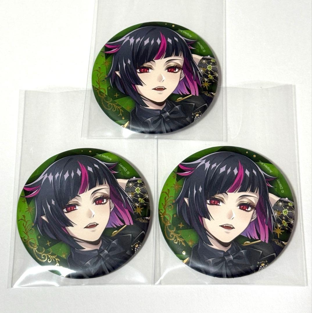 ツイステ ブレジュ リリア 缶バッジ 3点 - メルカリ