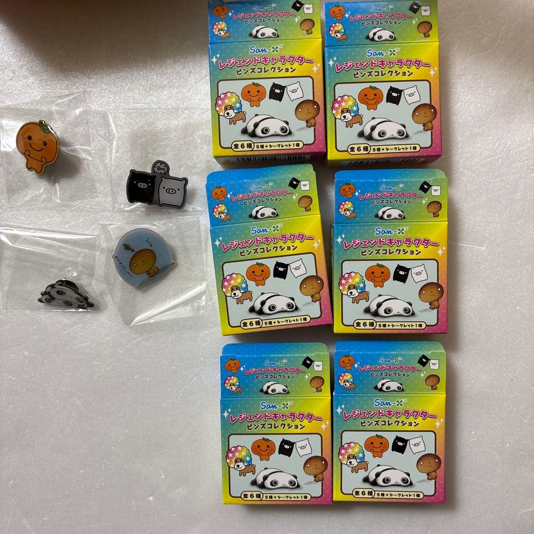 サンエックスレジェンドキャラクターピンズコレクション たれぱんだ