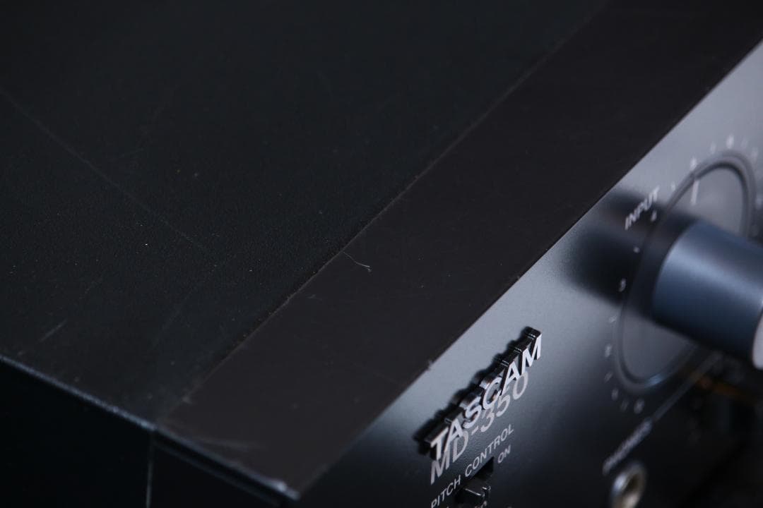TASCAM MD-350　プロフェッショナル　MDプレーヤー/レコーダー