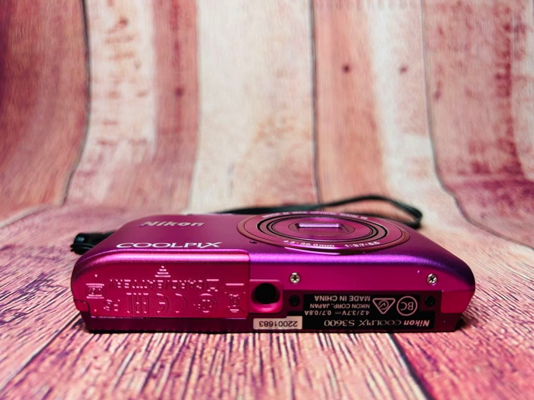 Nikon ニコン COOLPIX S3600 ピンク デジタル