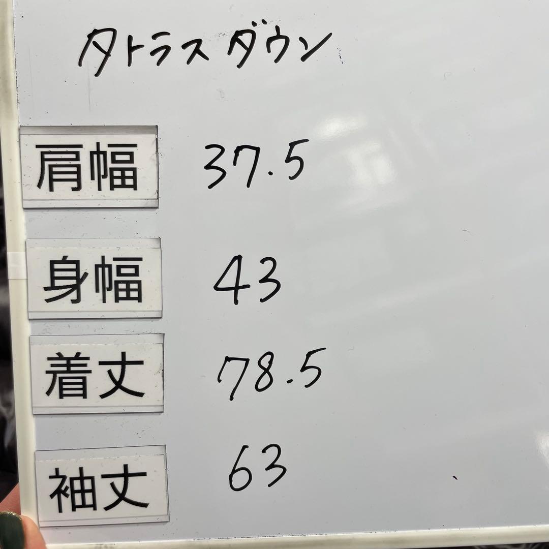 タトラス ダウンジャケット ブラック 03 LTA-4179-12 - メルカリ