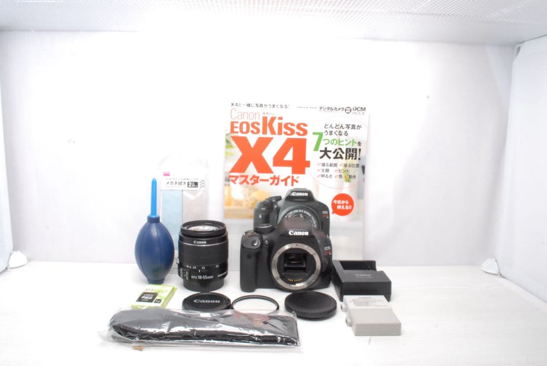 【美品】EOS Kiss X4 手ぶれ補正レンズ 転送可 初心者オススメセット