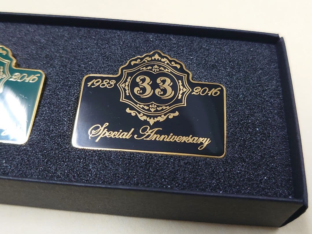 ディズニー クラブ33 club33 非売品 33周年記念 ピンバッジセット