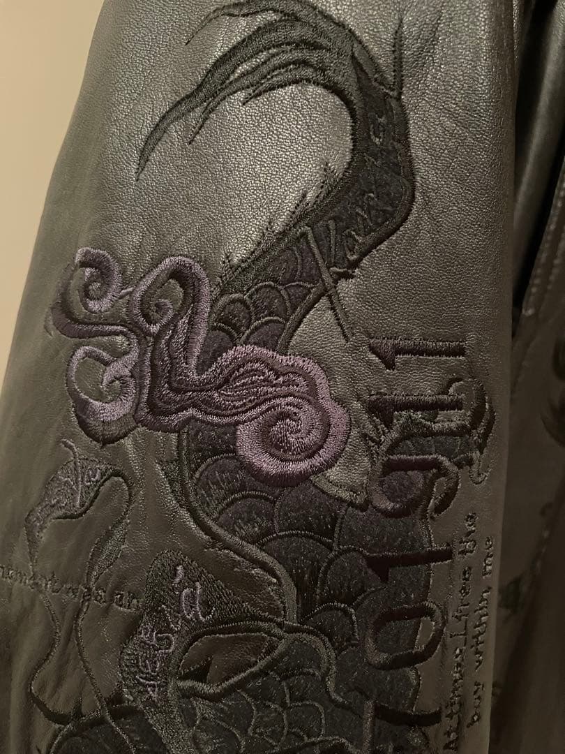 超希少　VIP ジャネットジャクソン　龍刺繍　山本寛斎　羊革