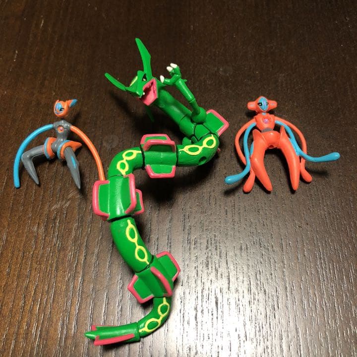 立体ポケモン図鑑 デオキシス レックウザ セット - メルカリ