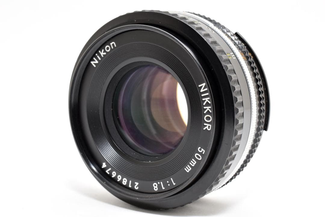 美品 NIKON ニコン AI-S NIKKOR 50mm f1.8 M661