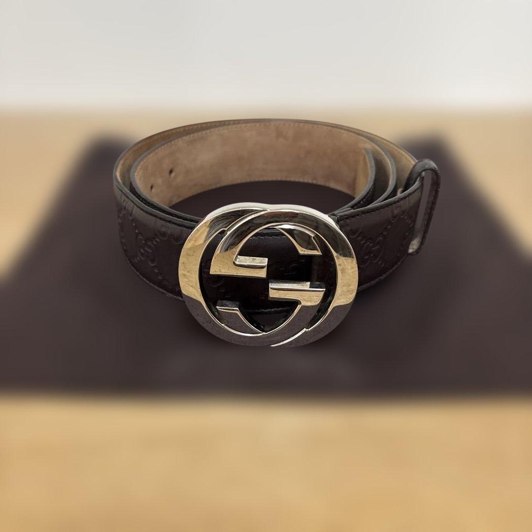 GUCCI ブラウンGGロゴベルト 専用袋付き 楽天市場】グッチ GUCCI メンズ 小物 ベルト レザーベルト ロゴ GGロゴ