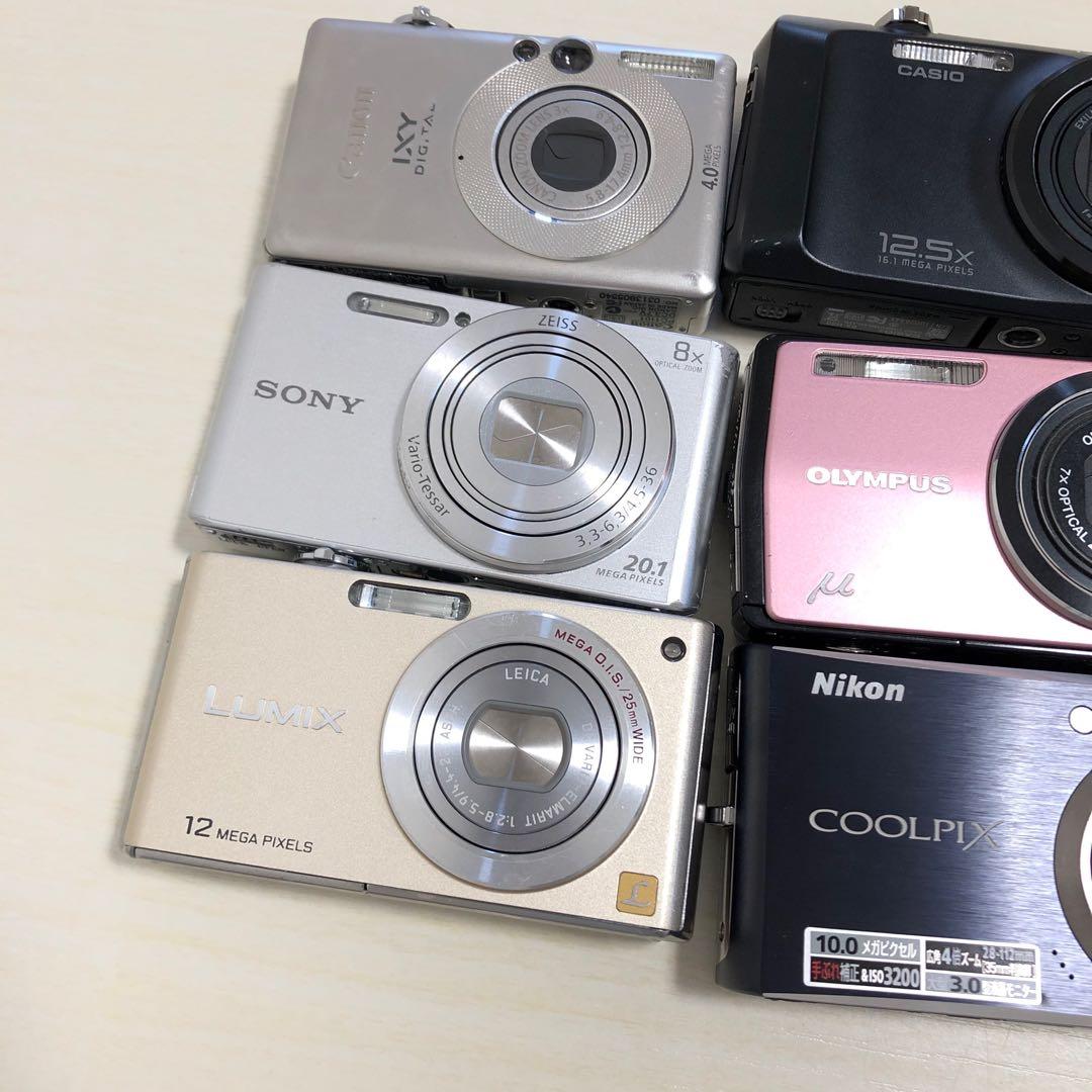 デジカメ　デジタルカメラ コンデジ　ジャンク　まとめ　8点
