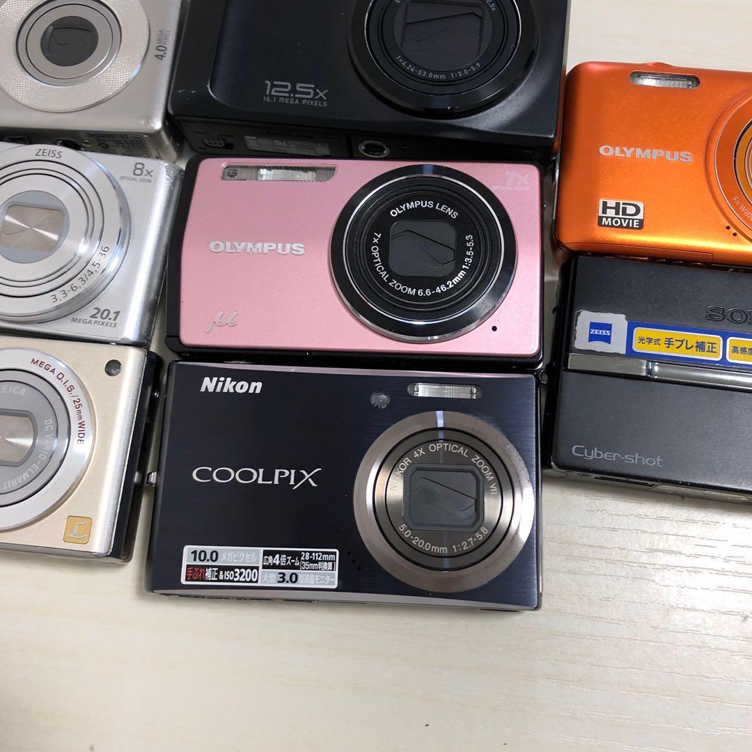 デジカメ　デジタルカメラ コンデジ　ジャンク　まとめ　8点
