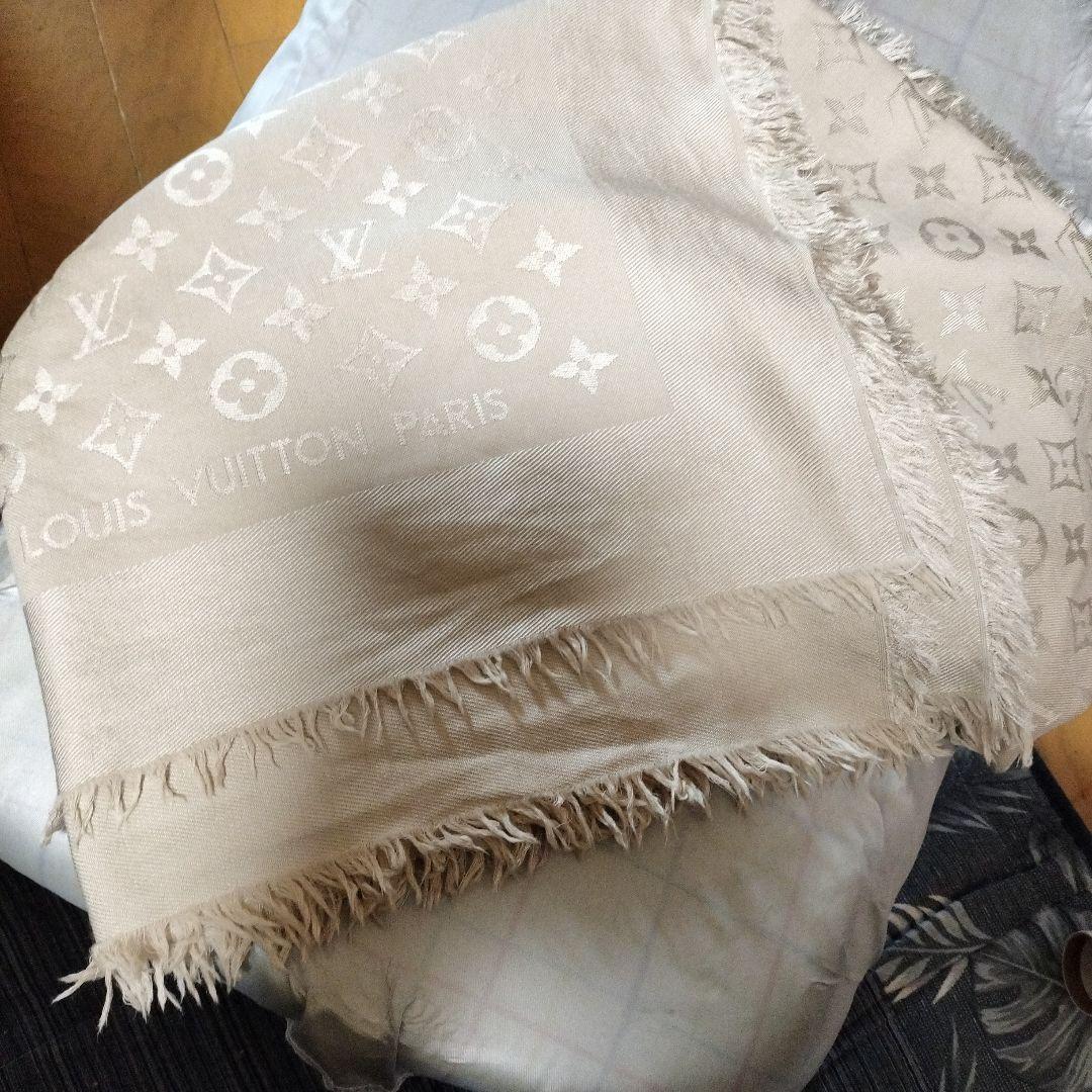 ❖LOUIS VUITTON❖ ベージュ ストール大判 - メルカリ