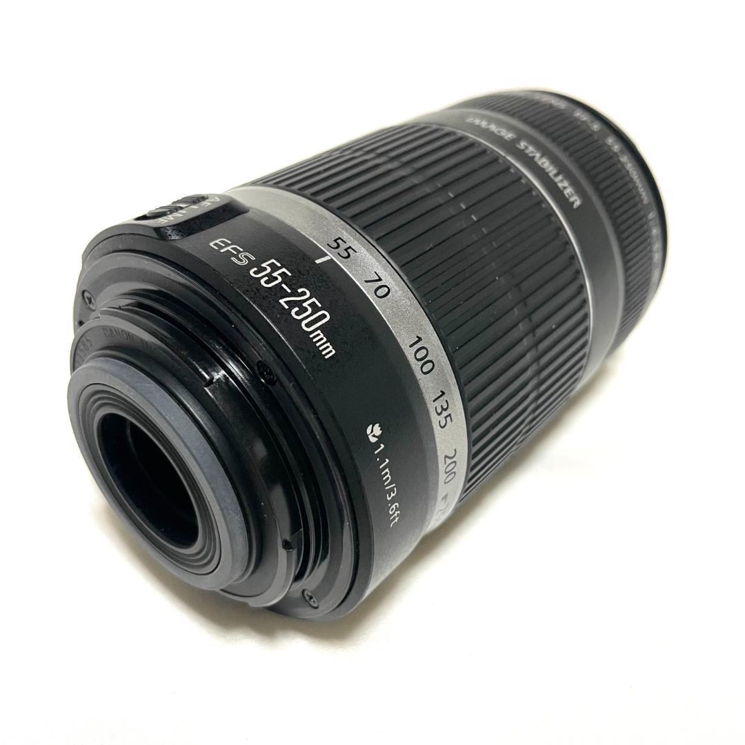 持ち運び便利❣️ Canon EF-S 55-250mm IS 手ブレ補正