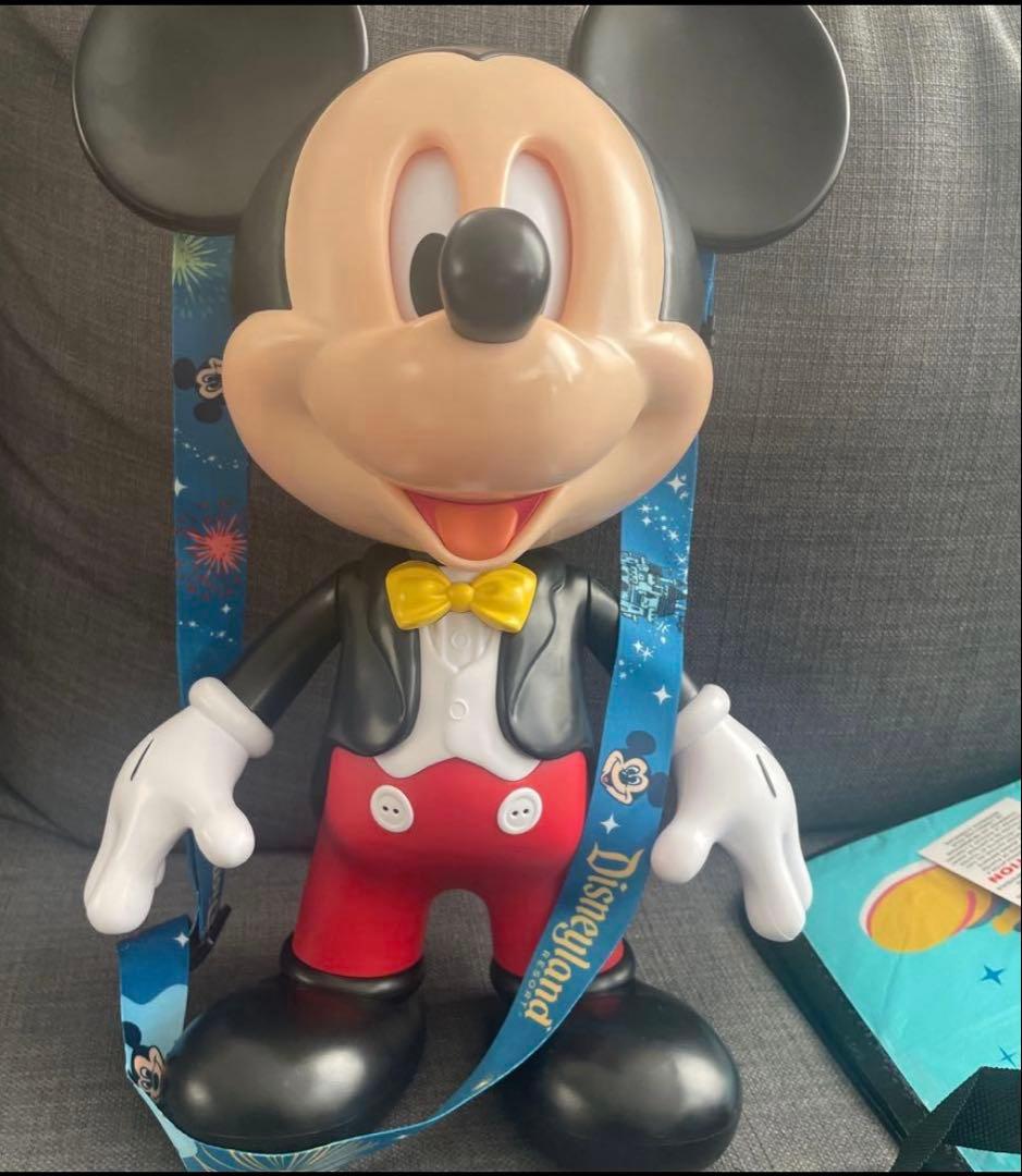 ディズニー 70周年しゃべるミッキー ポップコーンバケットアメリカ限定