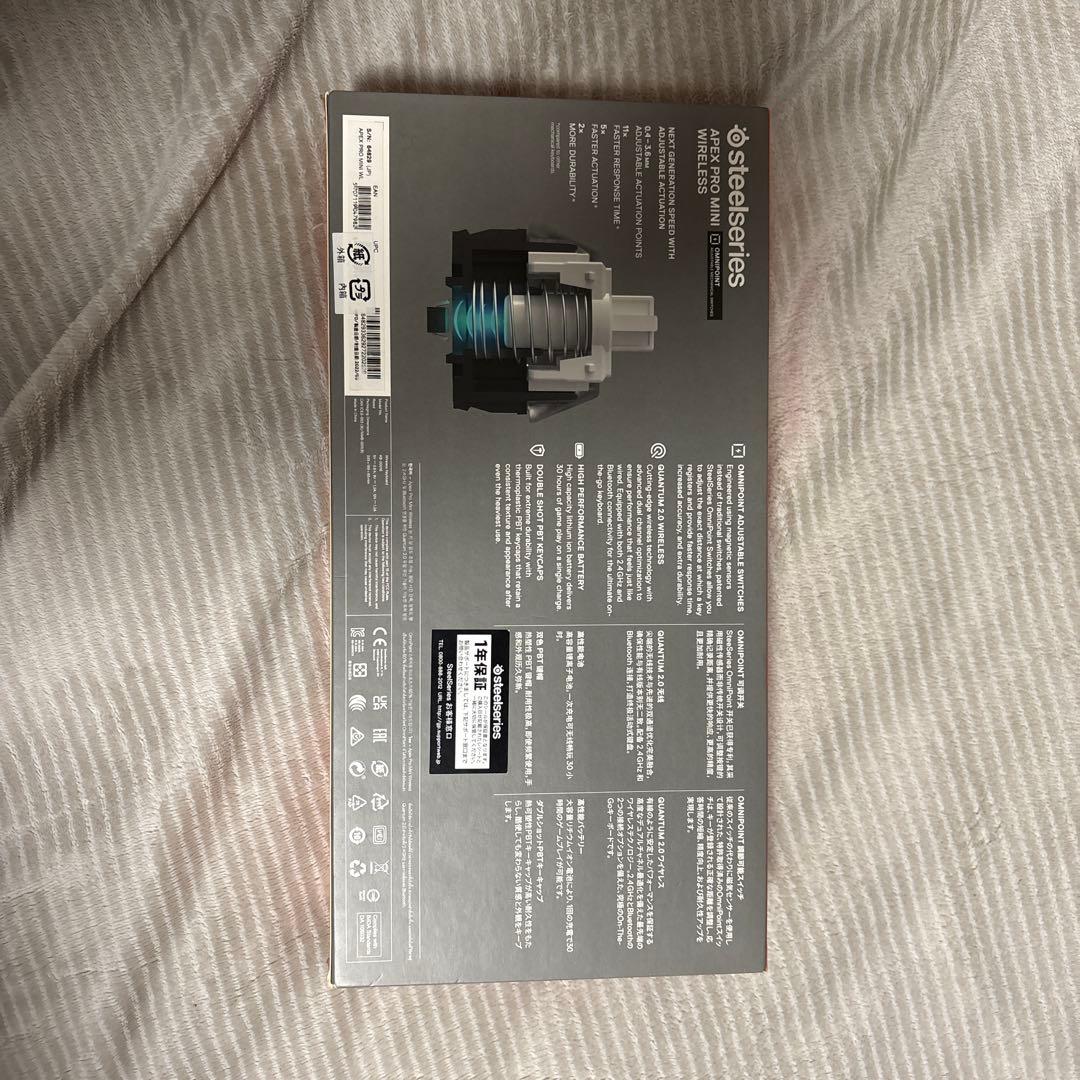 キーボード SteelSeries Apex Pro Mini Wireless JP