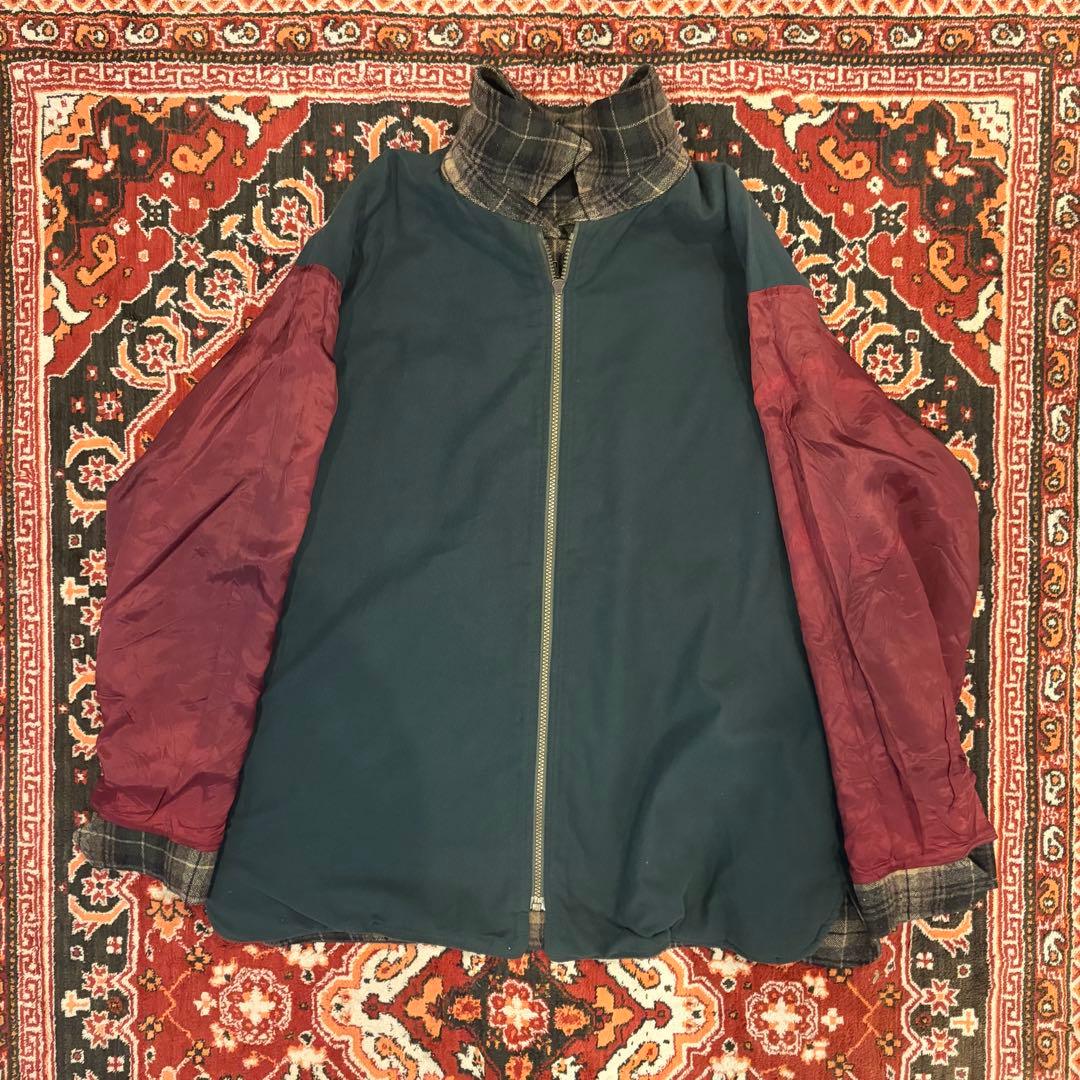 80s l.l.bean USA製 ウールシャツジャケット XL