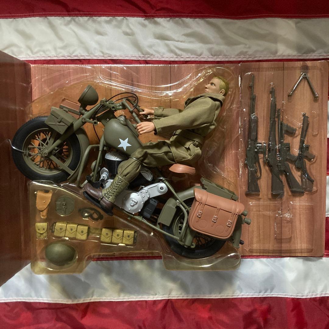 21stセンチュリートイズ製アメリカ陸軍オートバイ伝令兵&インディアン