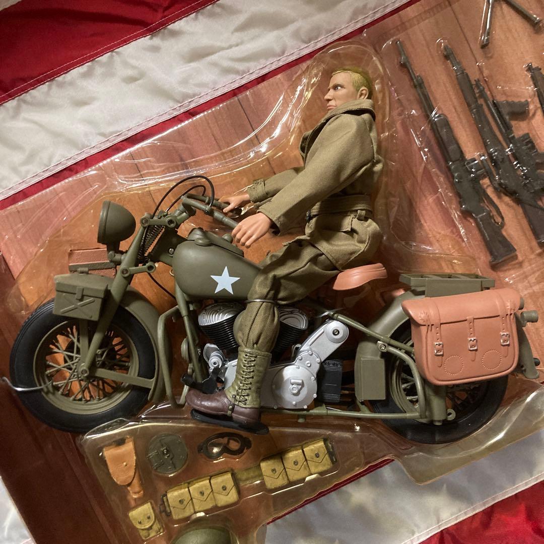 21stセンチュリートイズ製アメリカ陸軍オートバイ伝令兵&インディアン