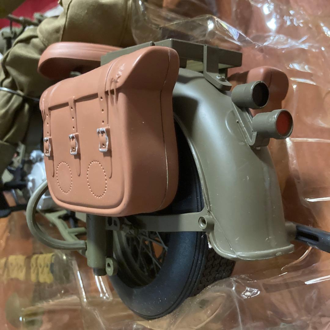 21stセンチュリートイズ製アメリカ陸軍オートバイ伝令兵&インディアン