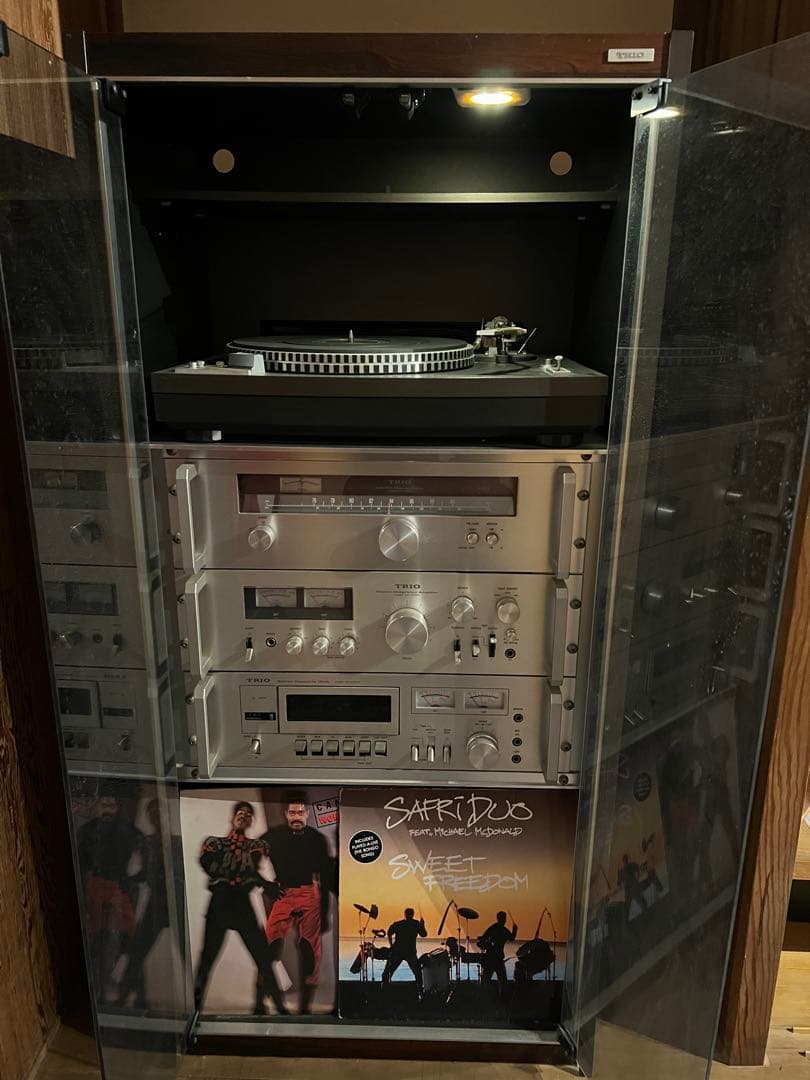 TRIO ビンテージオーディオセット KP-R405MKII TRIO ビンテージオーディオセット KP-R405MKII TRIO ビンテージ