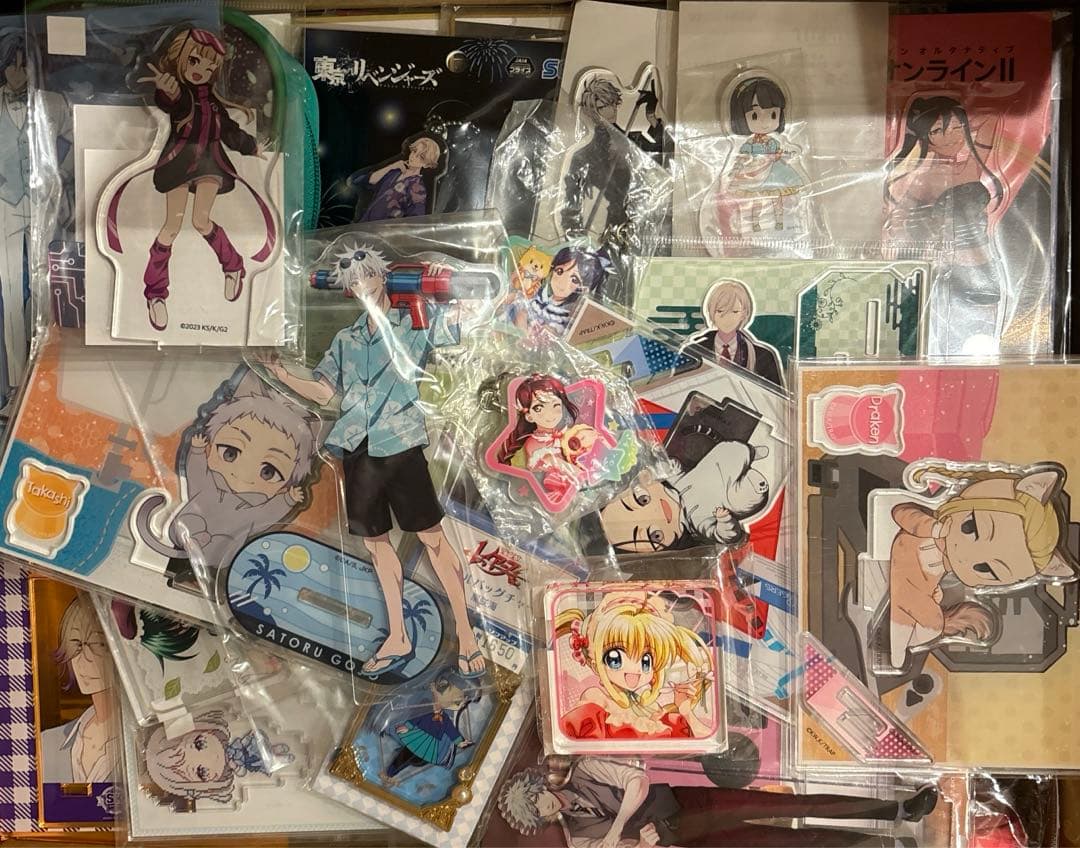 鬼滅の刃 ワンピース ラブライブ アニメグッズ まとめ売り 大量 1500点