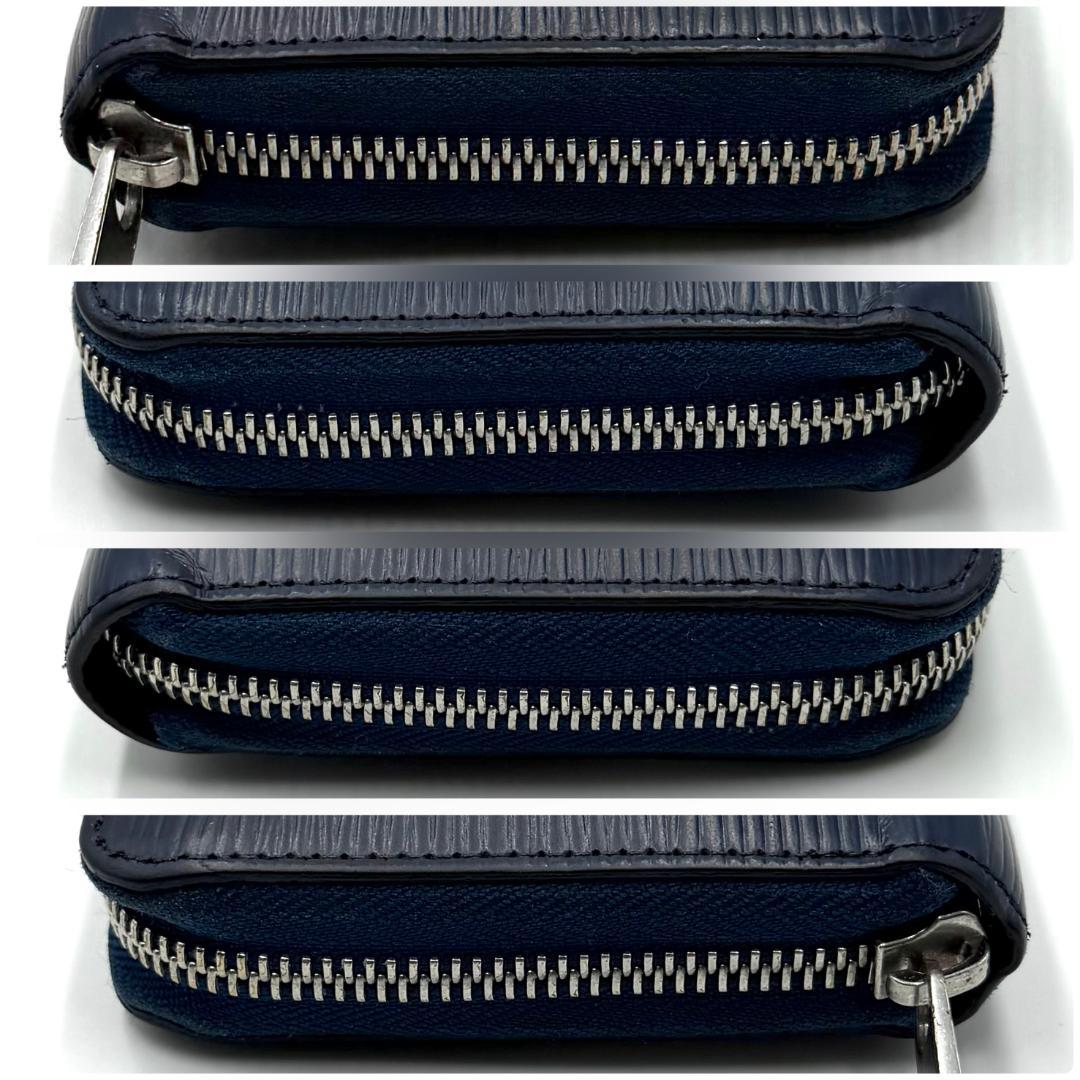 ルイヴィトン エピ ジッピーウォレット アンディゴブルー 新型 NM 長