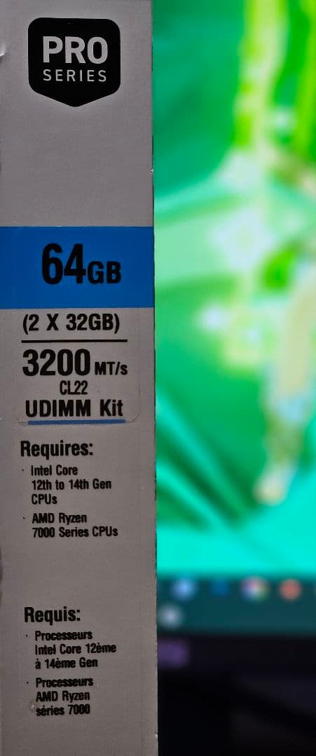 Crucial 32GB×2 64GB DDR4 3200MT/s メモリ