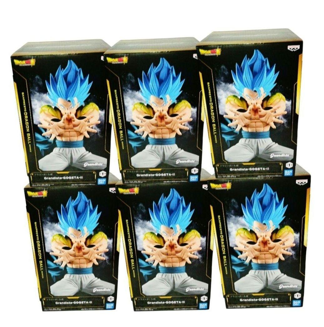 6個 ドラゴンボール超 ゴジータ フィギュア 孫悟空 ベジータ
