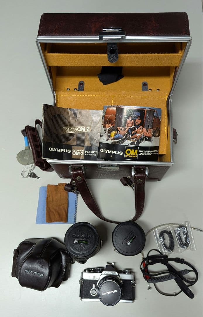 OLYMPUS オリンパス OM-2N レンズセット およそ半世紀という時を超え、いま手に入れる満足感｜オリンパス OM-2