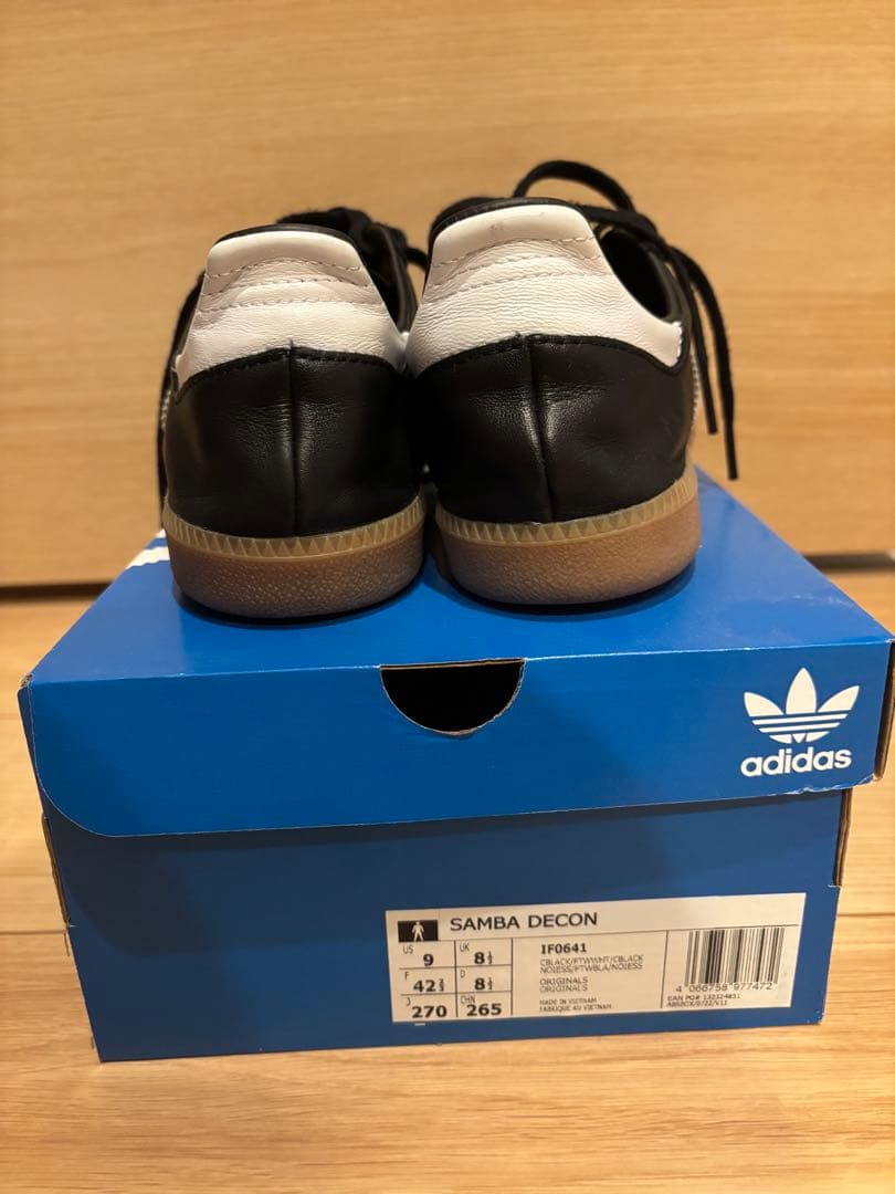 adidas Samba Decon 27.0cm ブラック/ホワイト