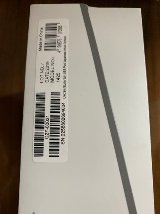 マイクロソフト Webカメラ Q2F-00021 5台セット